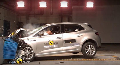 Opel Astra и Renault Megane разбили в краш-тестах Euro NCAP (видео)