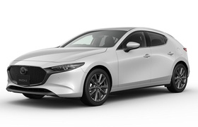 Mazda stellt den aktualisierten Mazda3 2024 mit verbesserten Sicherheits- und Technikfunktionen vor