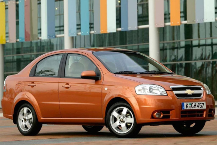 Chevrolet aveo производство