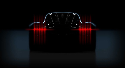 Aston Martin поделился новым изображением гиперкара Project 003
