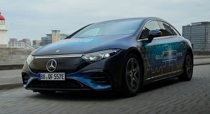 Mercedes-Benz EQS із експериментальною батареєю проїхав 1 205 км на одній зарядці