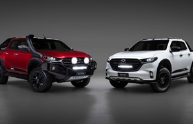 Mazda BT-50 Pickup Truck verbessert seine Off-Road-Fähigkeiten mit SP Pro und Thunder Pro Upgrades