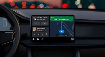 Android Auto führt ein Design-Update für Google Maps durch
