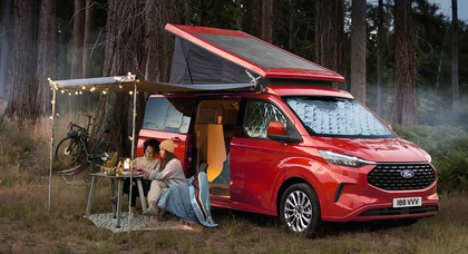 Next-generation Ford Transit Custom Nugget Camper revealed with solar roof and PHEV powertrain