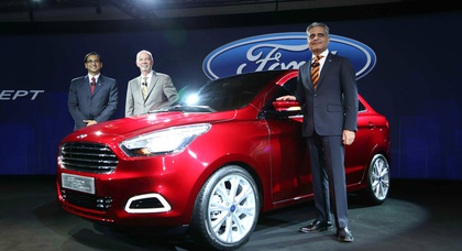 Компания Ford представила новый глобальный седан Figo 