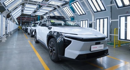 Toyota і Pony.ai представили нове роботаксі bZ4X для Китаю