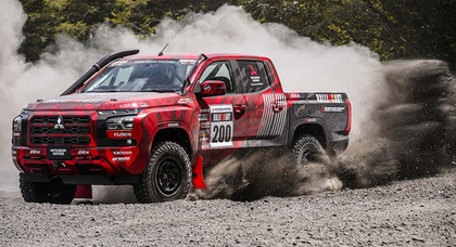 2024 Mitsubishi Triton Rally Pickup Gears Up for Asia Cross Country Rally with Snorkel and Wider Track