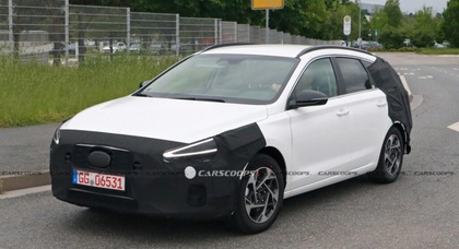 Hyundai i30 Wagon is getting ready for a facelift