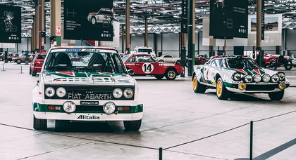Stellantis open 15,000 m2, 300-car exhibition dedicated to Fiat, Lancia and Abarth history