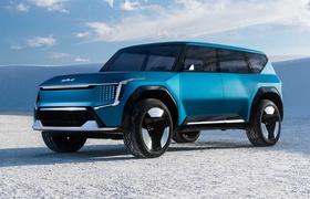 Кроссовер Kia EV9 стал предвестником 5-метрового электромобиля