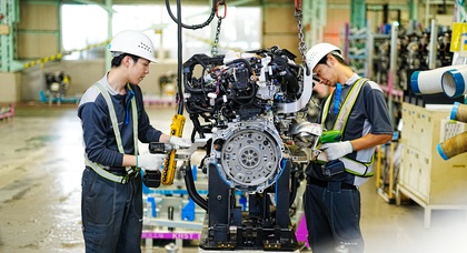 40-millionster Motor im Nissan-Werk Yokohama produziert