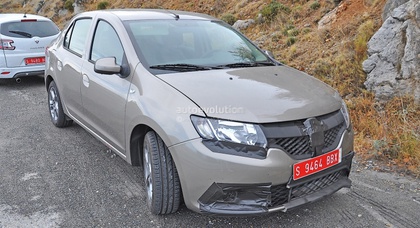 Спортивная версия Renault Logan вышла на дорожные тесты