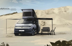 Volkswagen dévoile les premières images du California Camper Concept, un véhicule hybride rechargeable