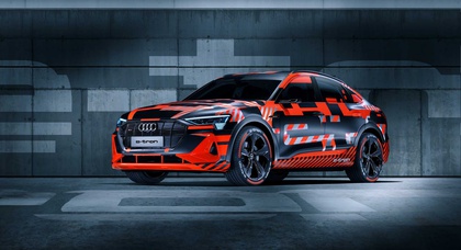 Audi анонсировала премьеру e-tron Sportback 