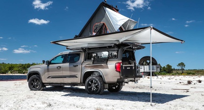 2023 VW Amarok Camper debuts with lifted suspension, off-road tires