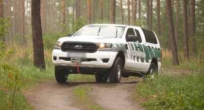 Пикап Ford Ranger защитит украинские леса от пожаров 