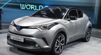Серийный Toyota C-HR унаследовал гены «Приуса»