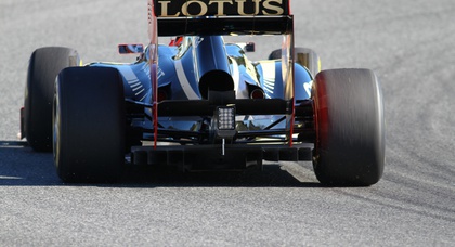 Лучший болид первой тестовой серии у Lotus