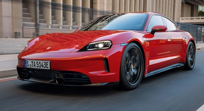 Porsche Taycan 2027 получил «виртуальную» 8-ступенчатую коробку передач