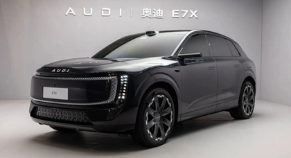 AUDI E7X: New German-Chinese crossover punished Porsche and Xiaomi on the racetrack
