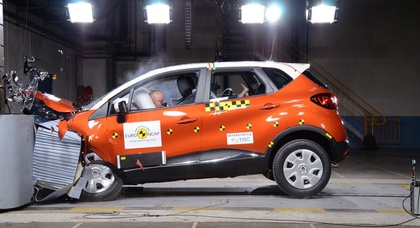 Renault Captur получил 5 звед Euro NCAP: пятнадцатая высшая оценка компании!