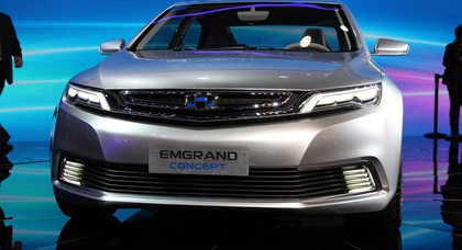 Emgrand Concept – первый Geely на общей с Volvo платформе 