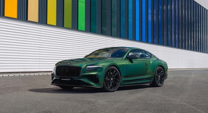Bentley показала Continental GT із особливою фарбою