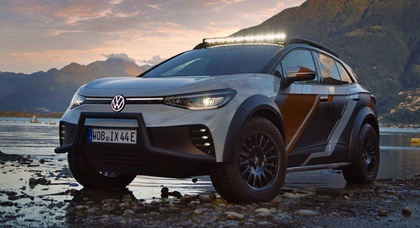 Volkswagen's 382 hp all-electric ID. Xtreme is an off-road beast