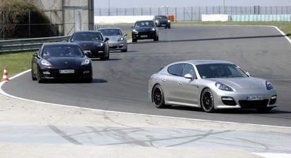 Тест-драйв Porsche на треке Hungaroring