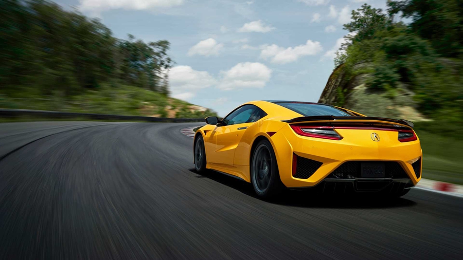 Acura NSX Indy Yellow Pearl 