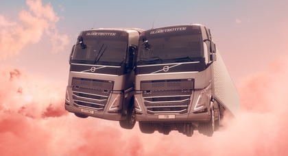 Histoire d'amour entre deux camions : nouvelle publicité Volvo Trucks