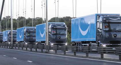 Електричні Mercedes-Benz eActros 600 почали працювати в інтересах Amazon