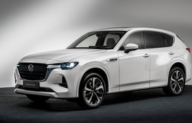 Mazda hat eine neue Karosseriefarbe Rhodium White Premium entwickelt
