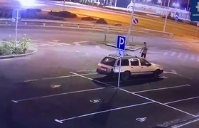 В Киеве пьяный угонщик уснул в угнанном автомобиле