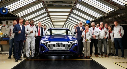 Audi Q8 e-tron and Q8 e-tron Sportback enter production in Brussels