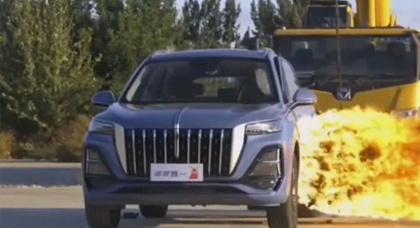 Hongqi SUV übersteht extreme Zerstörungstests, sieht aber immer noch lebendig aus
