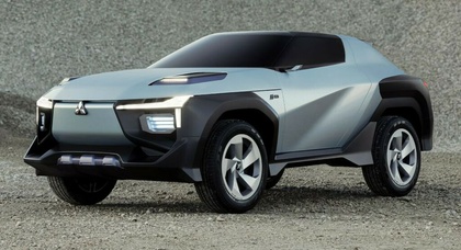 IED-Studenten stellen sich das vollelektrische Moonstone-SUV-Konzept von Mitsubishi vor