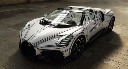 Bugatti W16 Mistral Blanc Éternel: Berliner Porzellan trifft auf 420-km/h-Hypercar