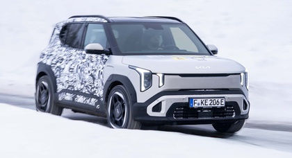 Kia EV2 показав гарний результат на зимових випробуваннях в Норвегії
