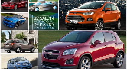 Женева-2013: Chevrolet и Ford покажут