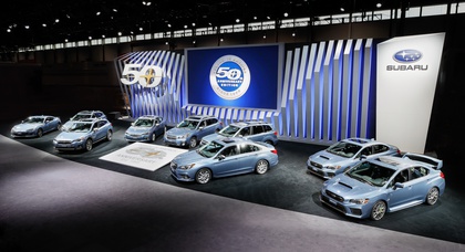 Subaru выпустит ограниченную партию автомобилей к 50-летию на американском рынке