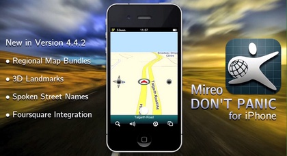Новое решение для GPS-навигации на iPhone: DON’T PANIC Украина