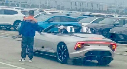 MG's Cyberster Electric Sports Car Spotted Unmasked