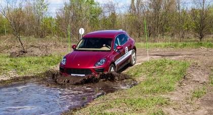 Porsche грязи не боятся?