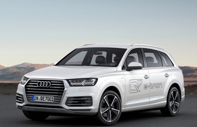 Audi представила кроссовер Q7 e-tron, которому не страшны цены на топливо