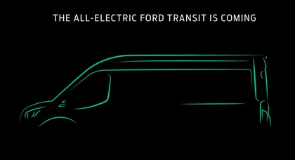 Новый Ford Transit будет электрическим