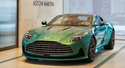 Aston Martin DB12 Makes Grand Entrance in North America at Exclusive Q New York Location