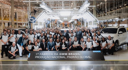 Great Wall Motor launched production in Brazil at the former Daimler plant
