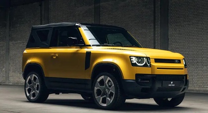 Кабриолет Land Rover Defender: 85 000 евро за работу без учета цены автомобиля-донора