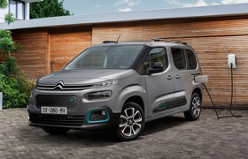 Пассажирский Citroën Berlingo стал электромобилем с «дальнобойностью» 280 км